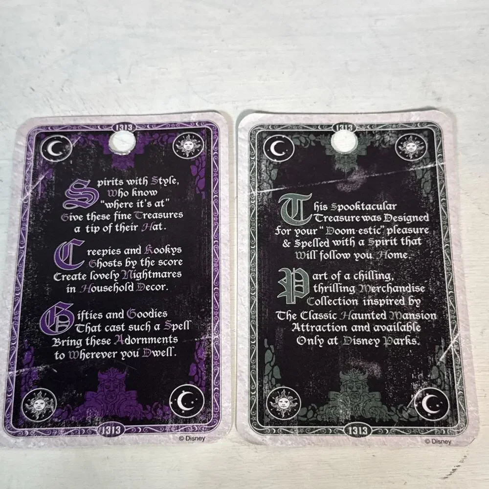 Disney Parks The Haunted Mansion Madame Leota Musical Treasure Jewelry Box New